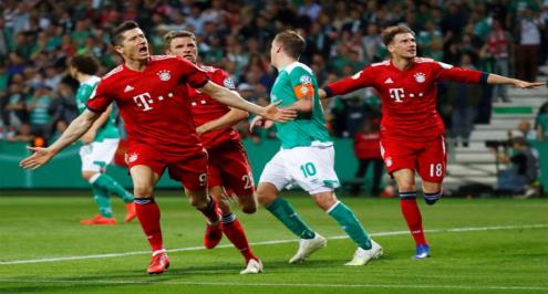 بايرن ميونخ يتأهل إلى نهائي كأس ألمانيا 